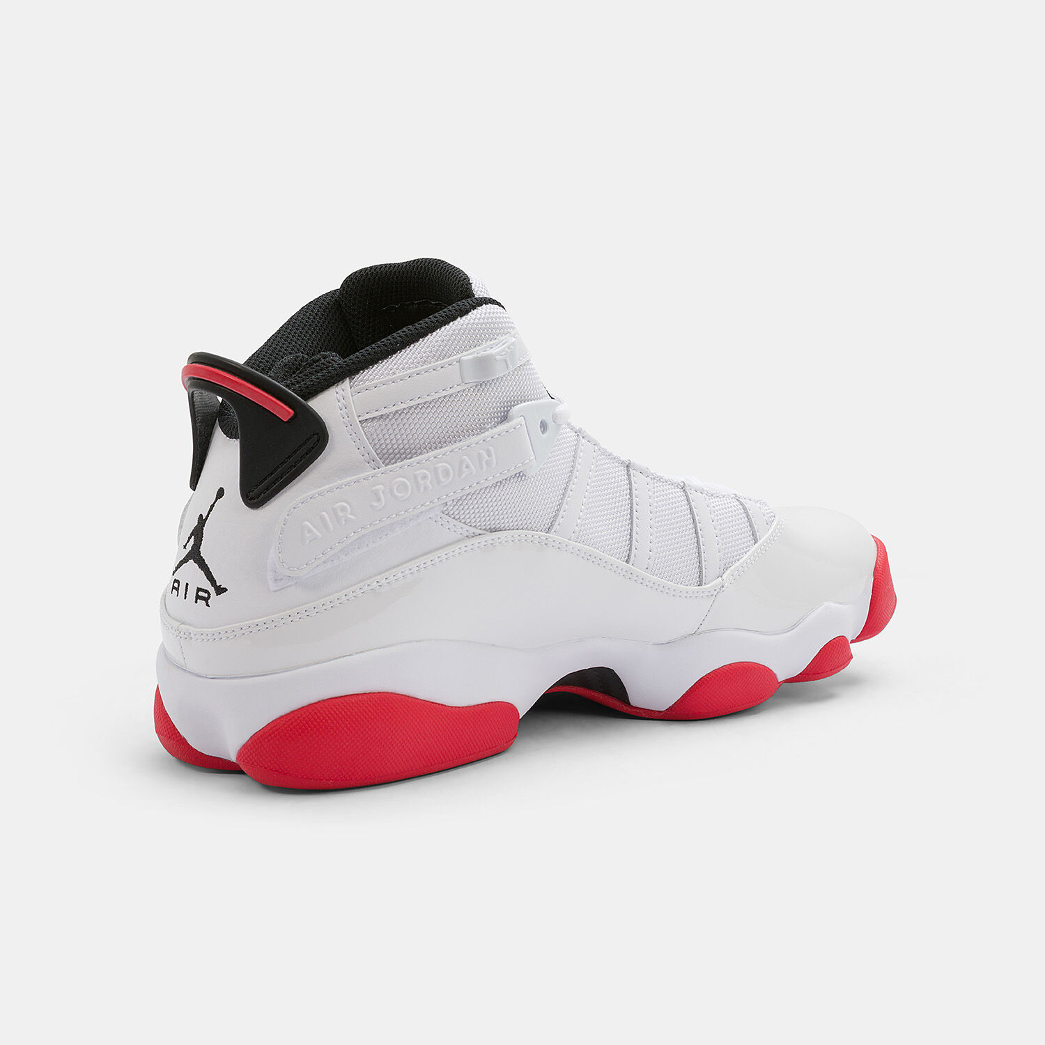 Jordan 6 rings hot sale white red black