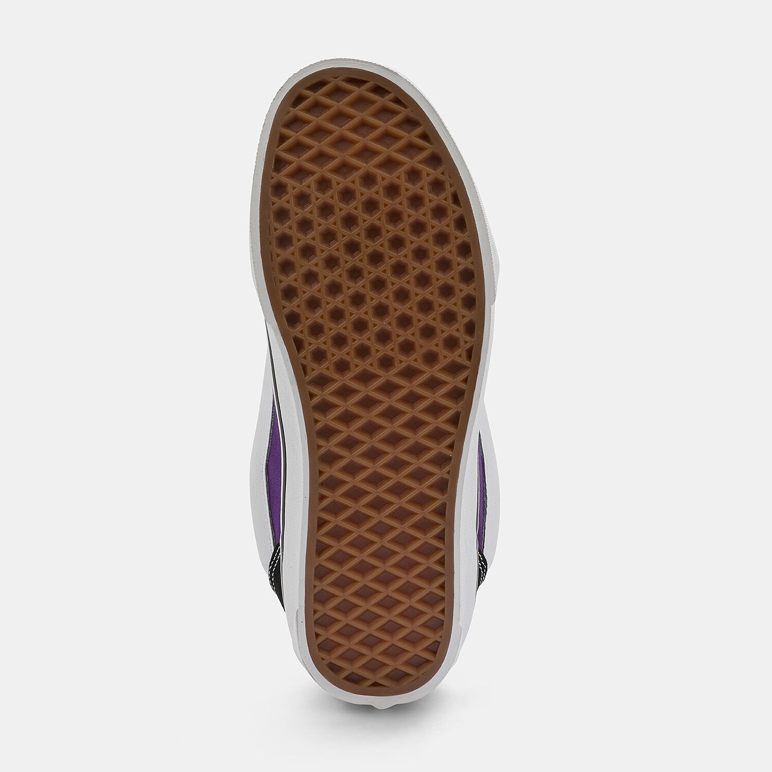 Vans for girls black and violet on sale