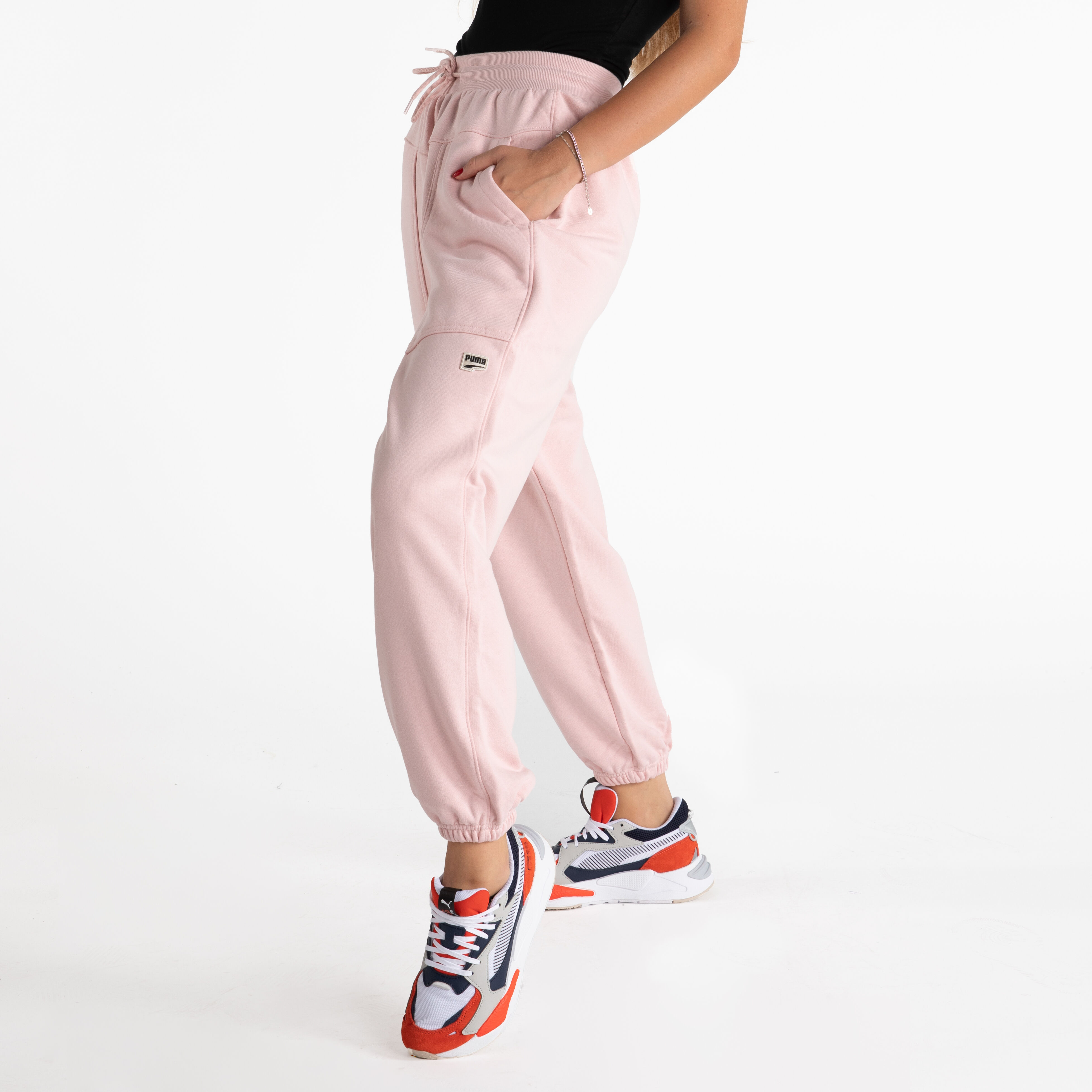 Pantaloni puma rosa clearance