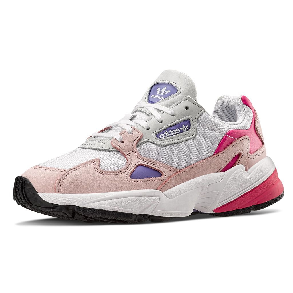 Adidas Falcon white and pink shoes AW LAB
