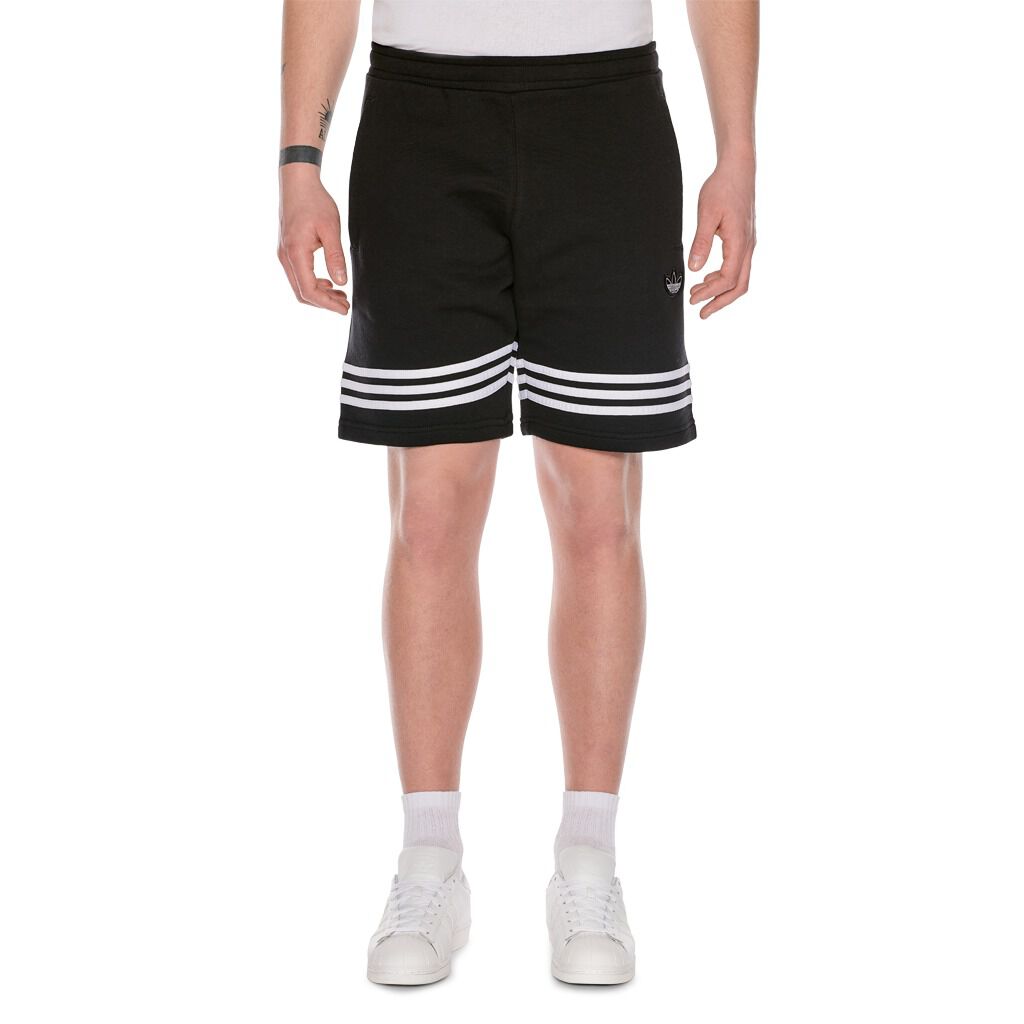 SHORTS ADIDAS OUTLINE NERI E BIANCHI AW LAB