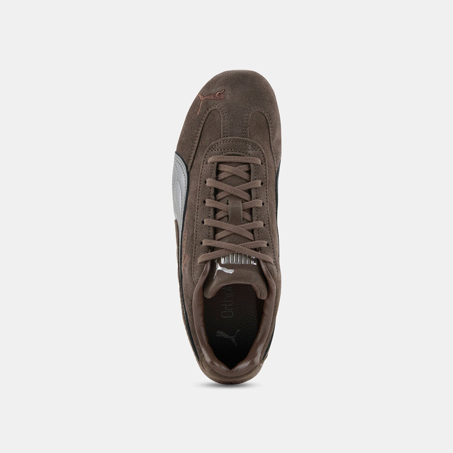 Puma Speedcat Lux brown and silver women | AW LAB