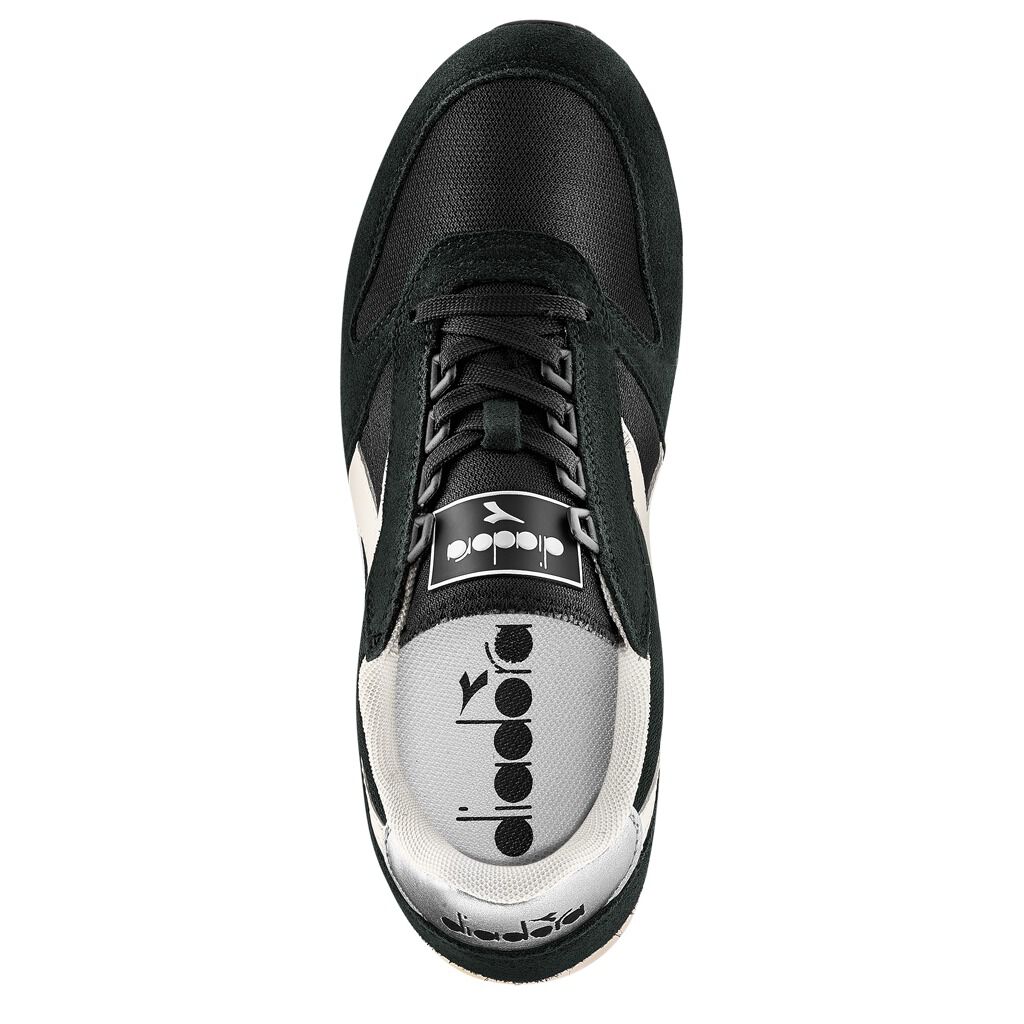 diadora Caiman shoes black and white AW LAB