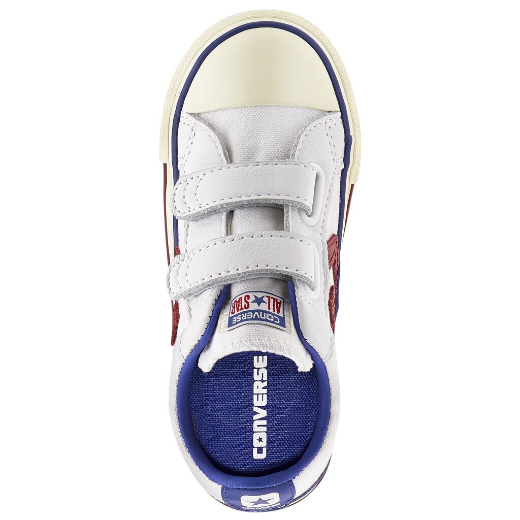 Converse Star Player EV 2V OX infants white shoes AW LAB