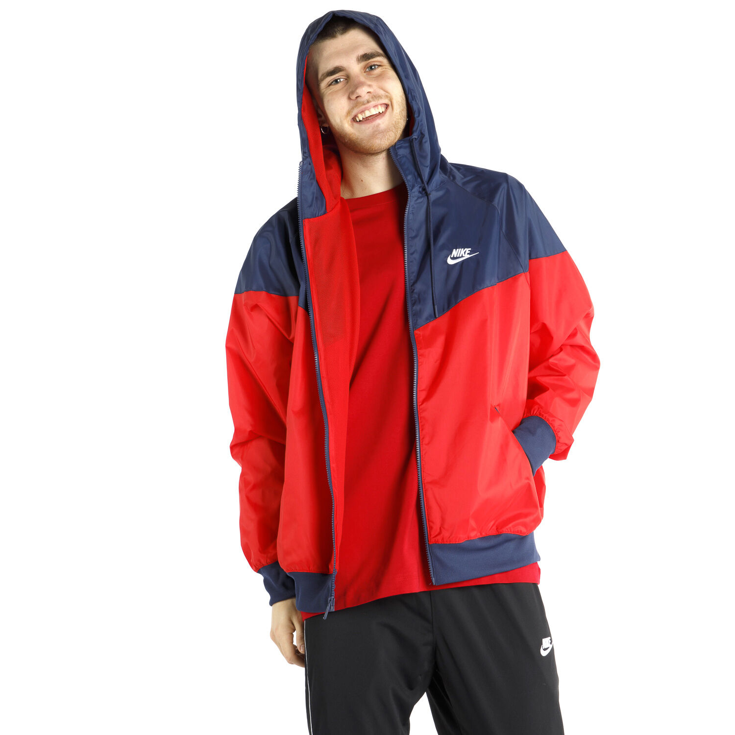 Nike windrunner 2024 red