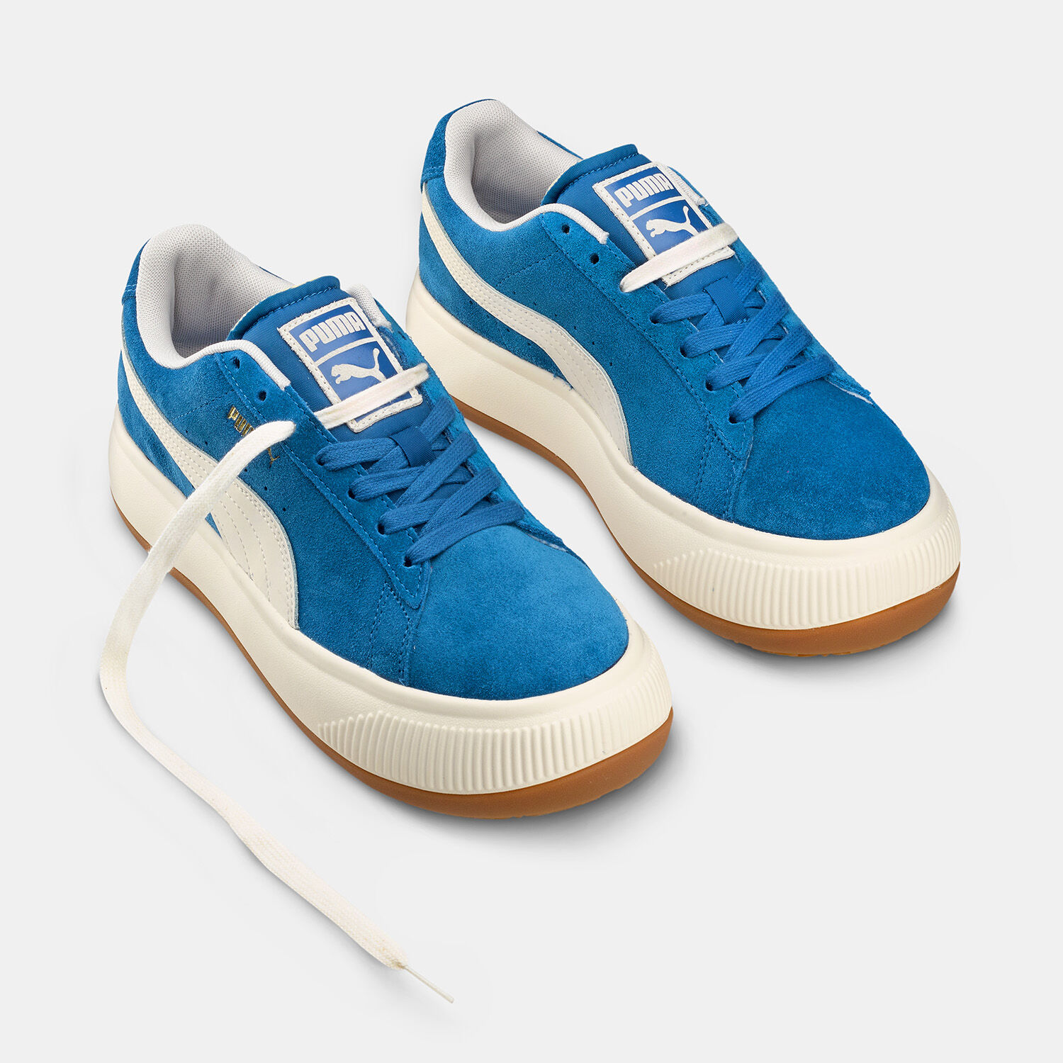 Puma suede blu outlet