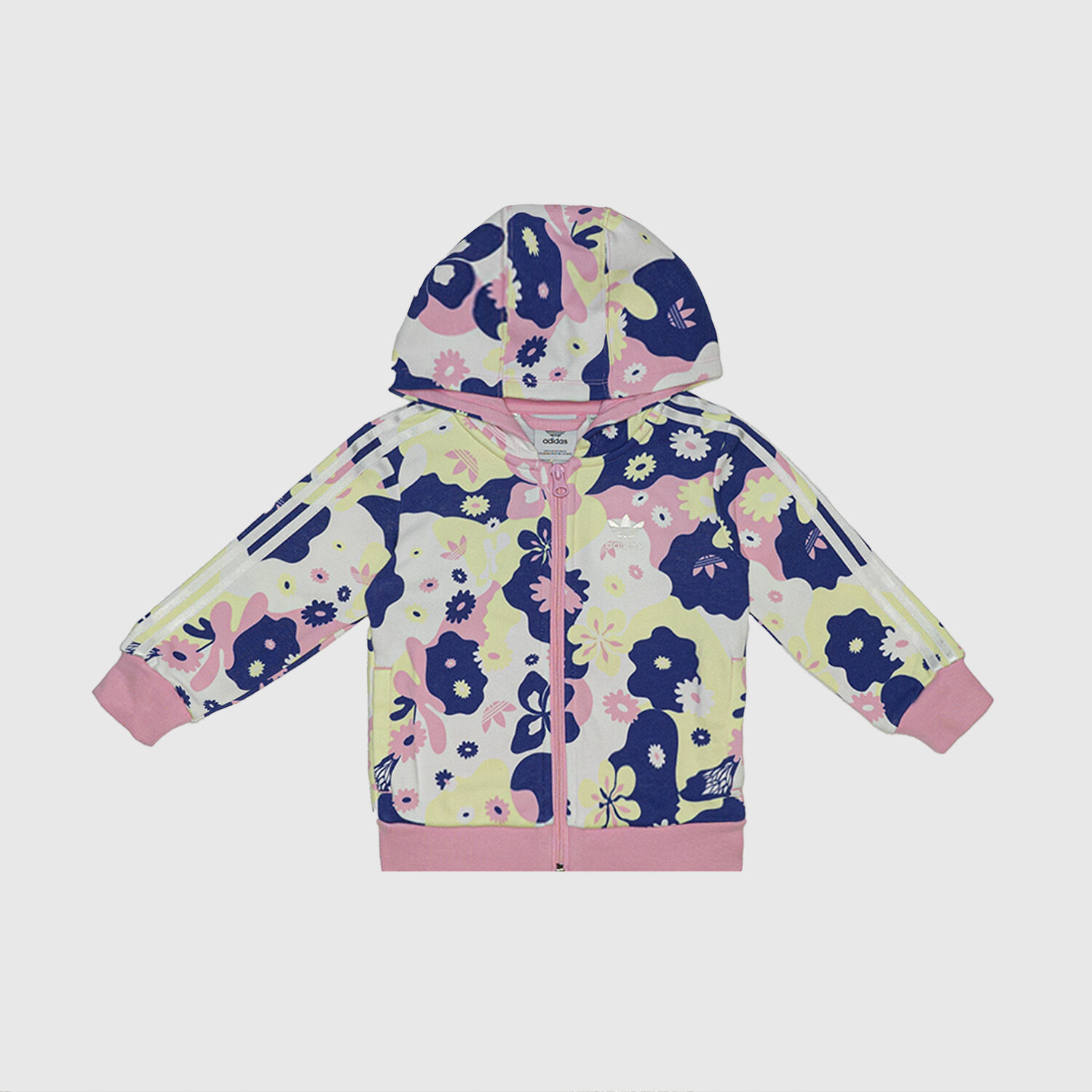 adidas Flower Print Full Zip Hoodie set multicolor AW LAB