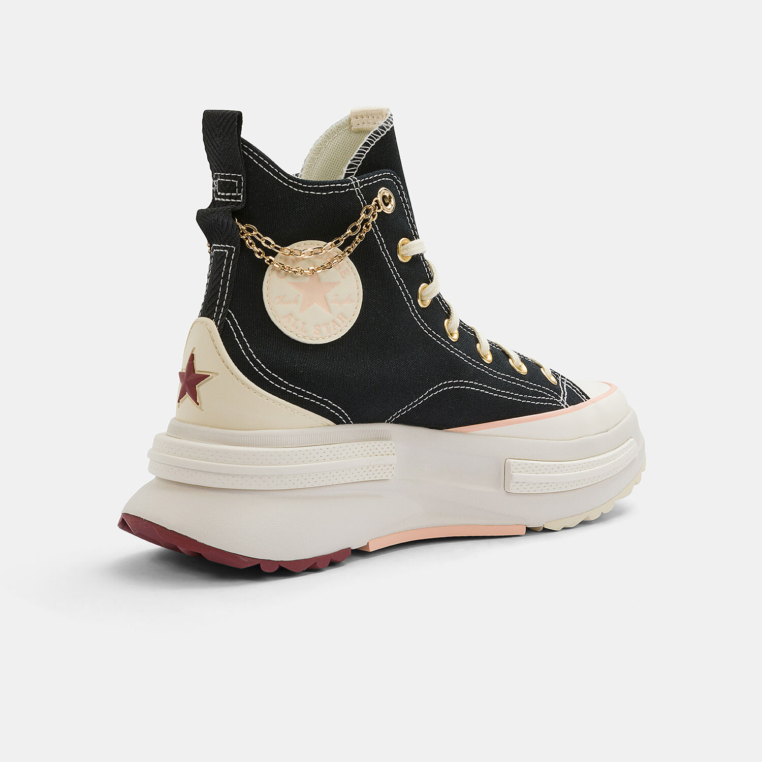 Converse Run Star Legacy CX black white and gold AW LAB