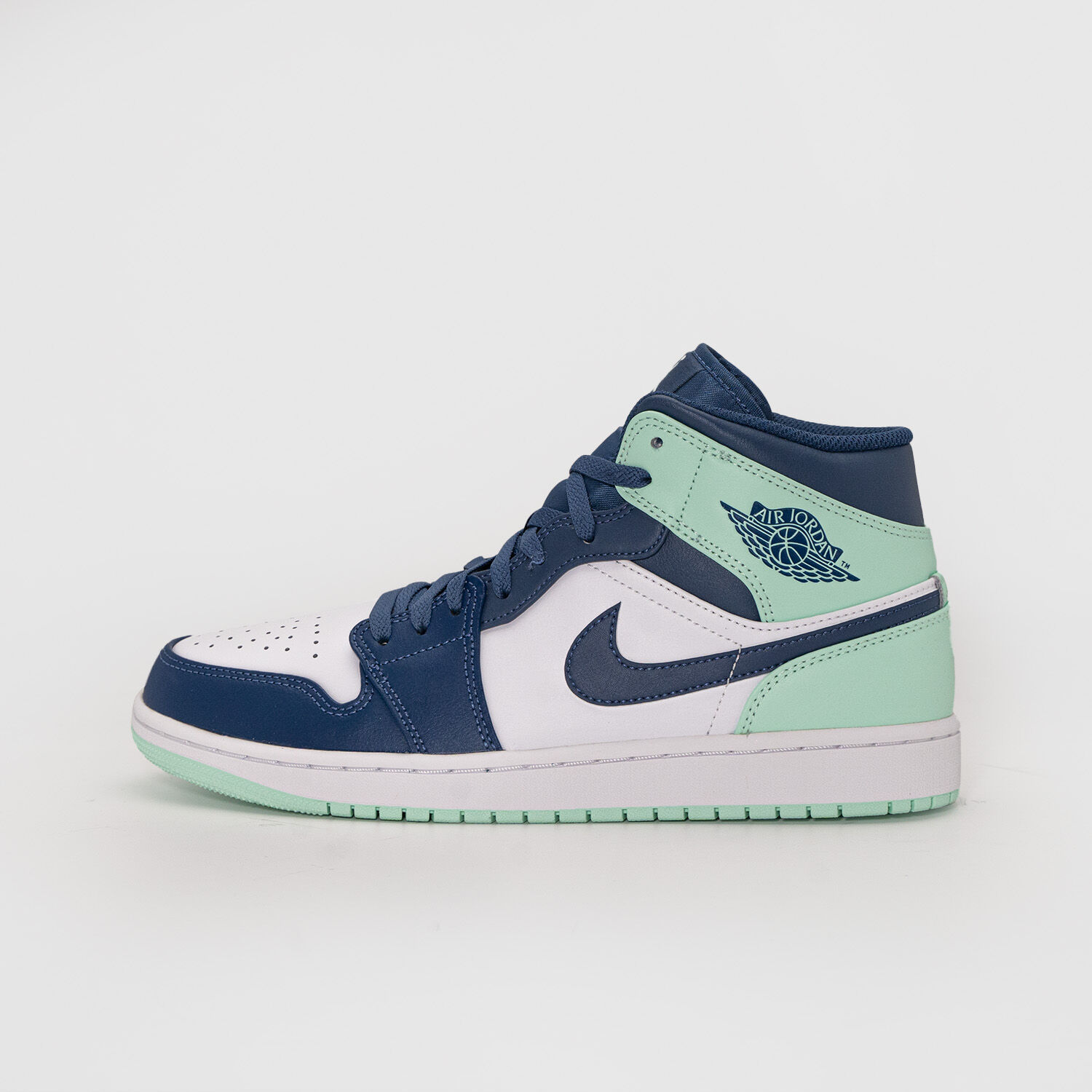 Jordan 1 Mid Mystic Navy Mint Foam AW LAB