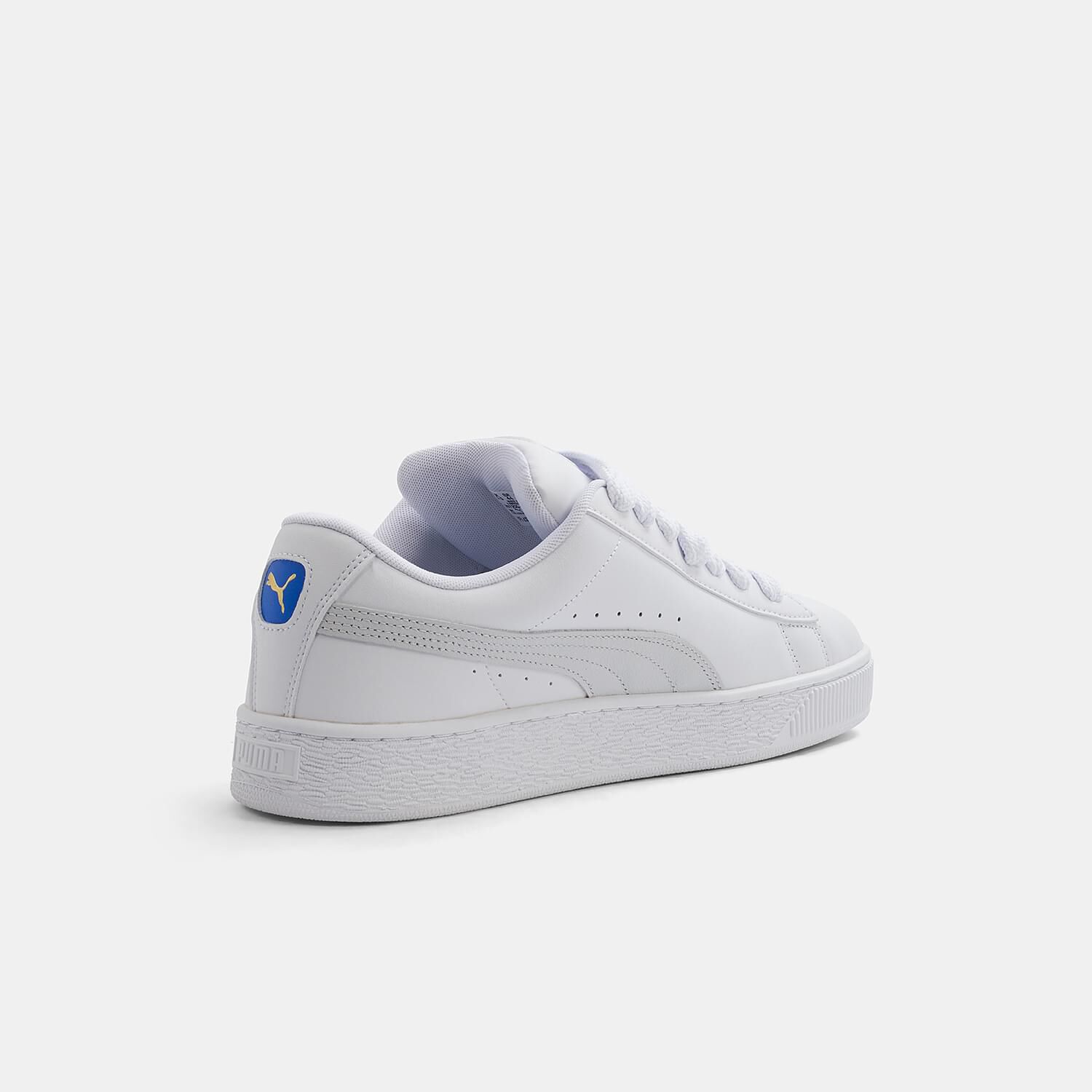 Puma suede grey white hot sale
