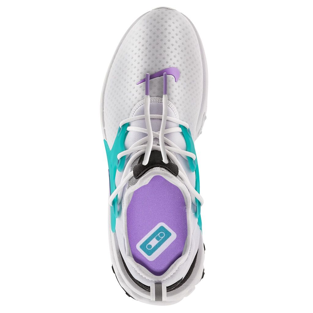 Nike React Presto white blue and purple shoes AW LAB