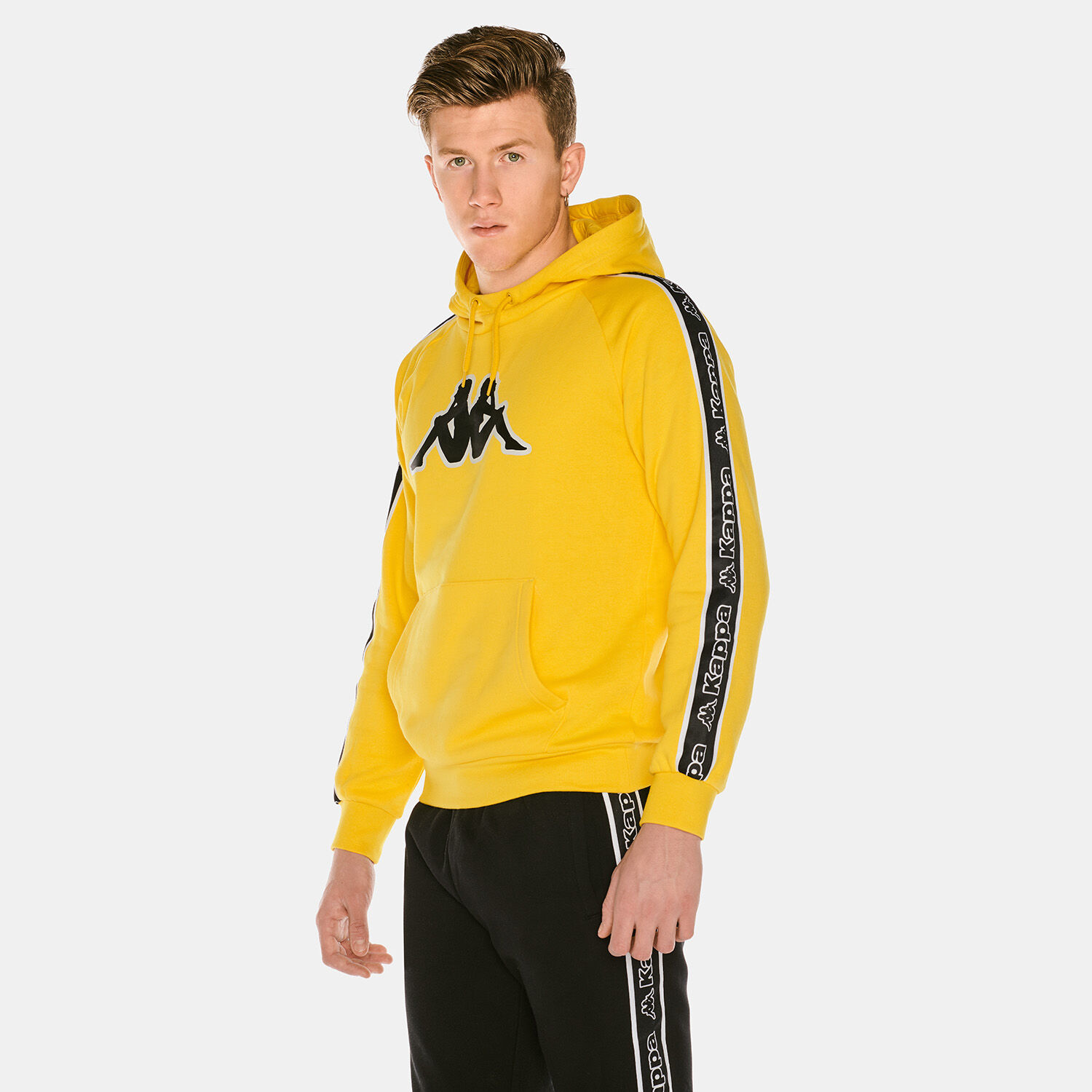 Felpa kappa gialla store