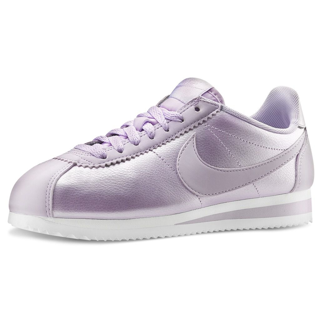 Nike W. Classic Cortez Leather Metallic Grape shoes AW LAB
