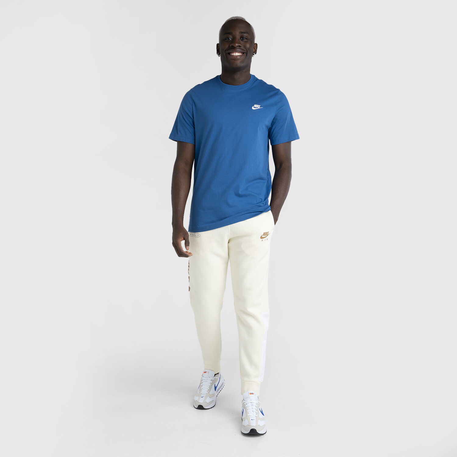 T shirt on sale nike blu
