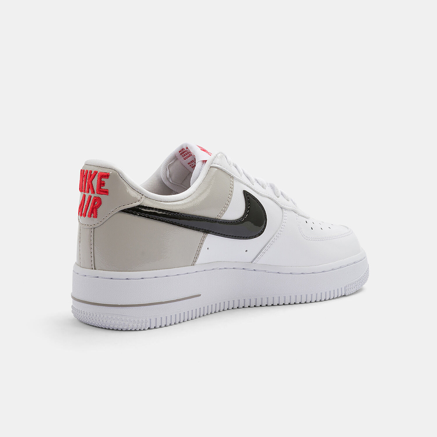 Nike air force 1 light bone black mica green sales