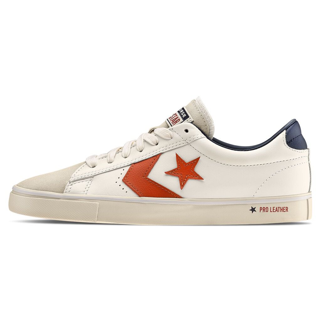Converse orange sales basse