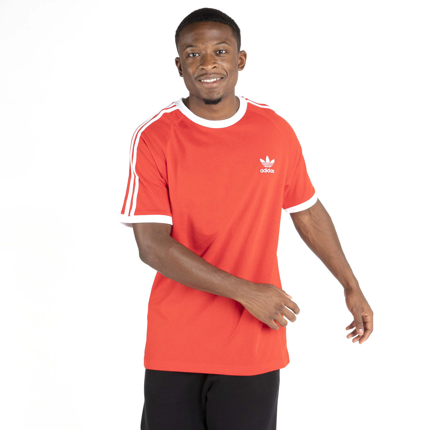 Adidas originals shop red california t-shirt