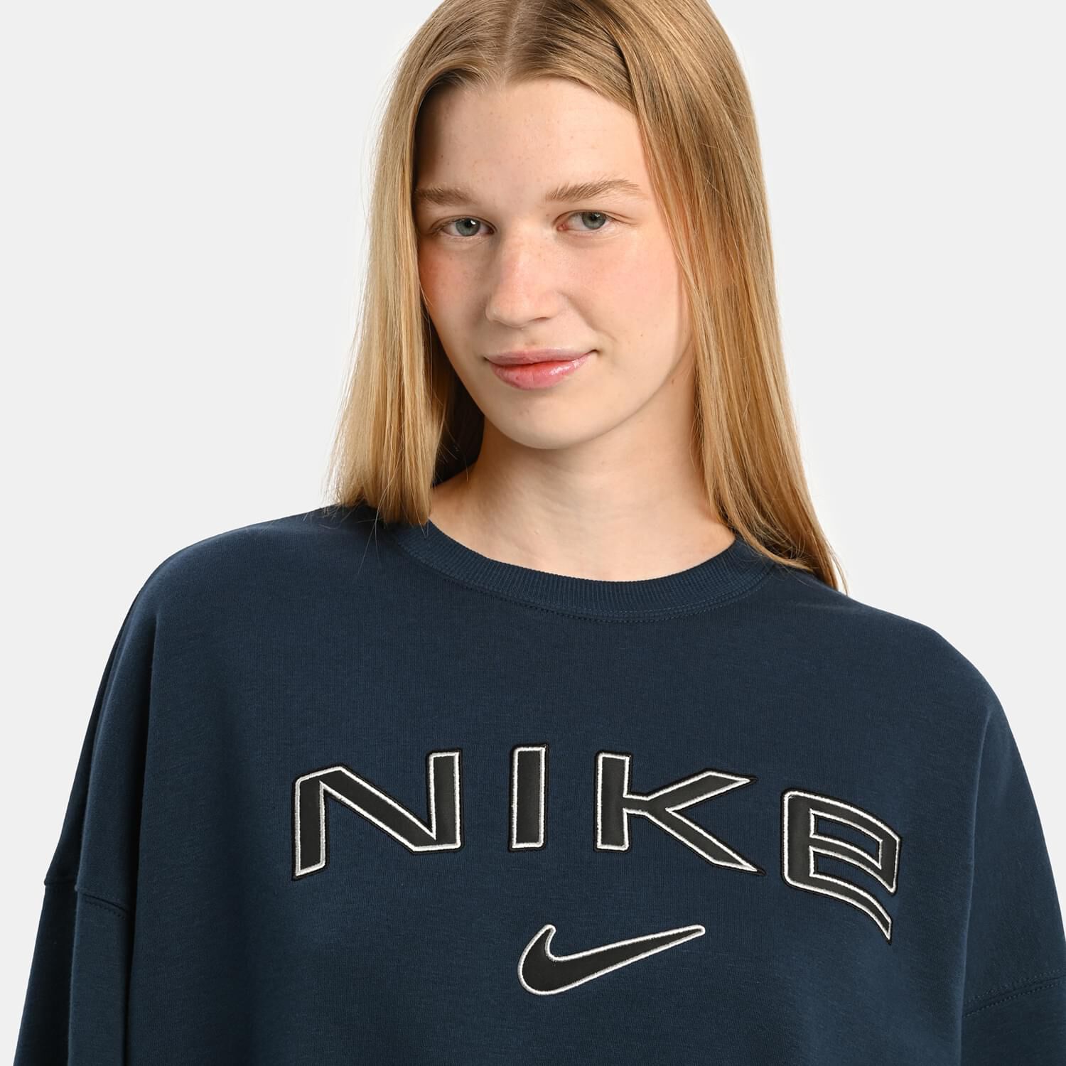 Nike Phoenix Fleece blue Sweatshirt AW LAB