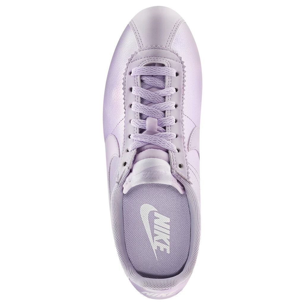 Nike cortez store leather femme violet