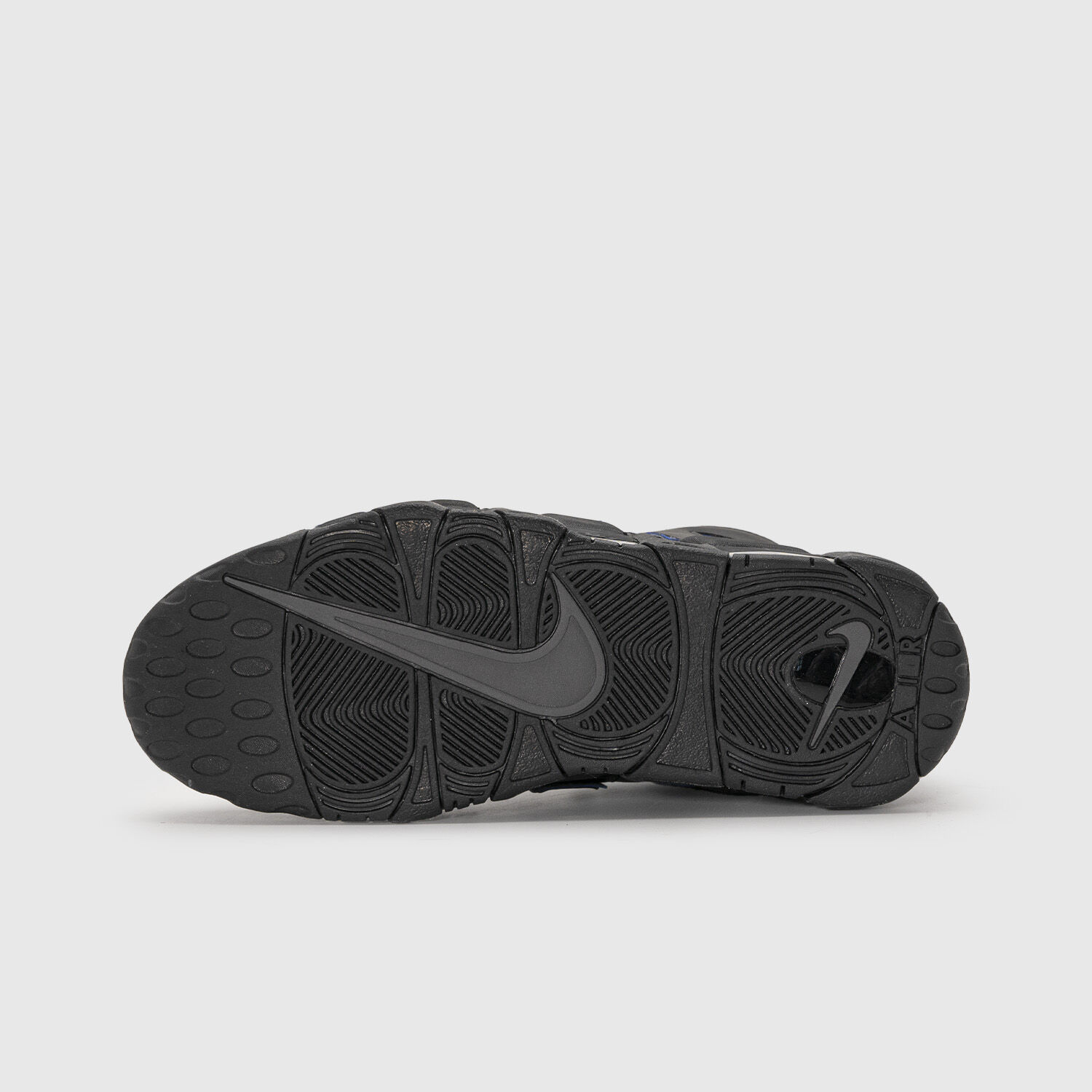 Nike Air More Uptempo 96 black and dark blue AW LAB