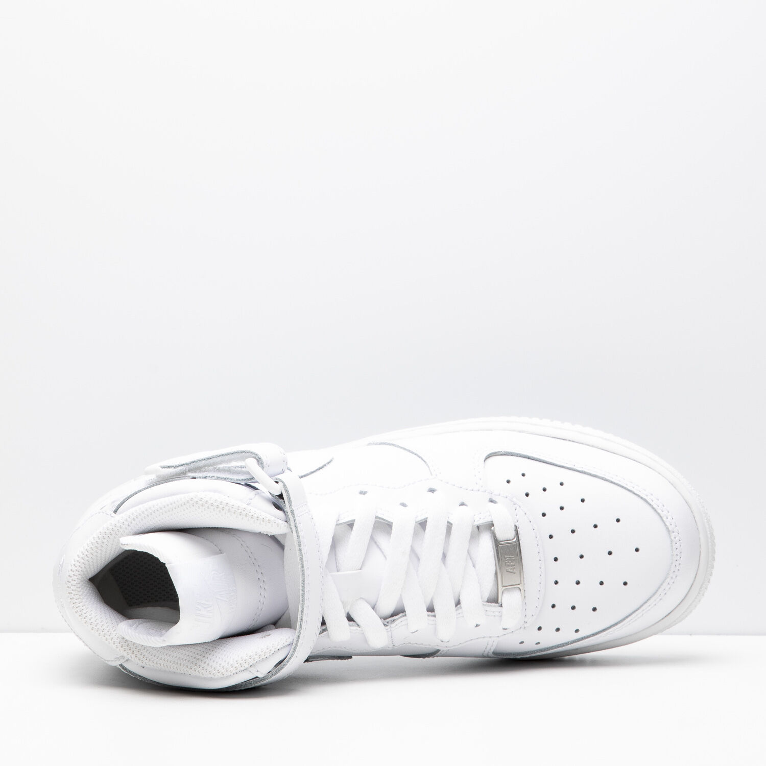 Nike Air Force 1 Mid LE older boys white aw lab