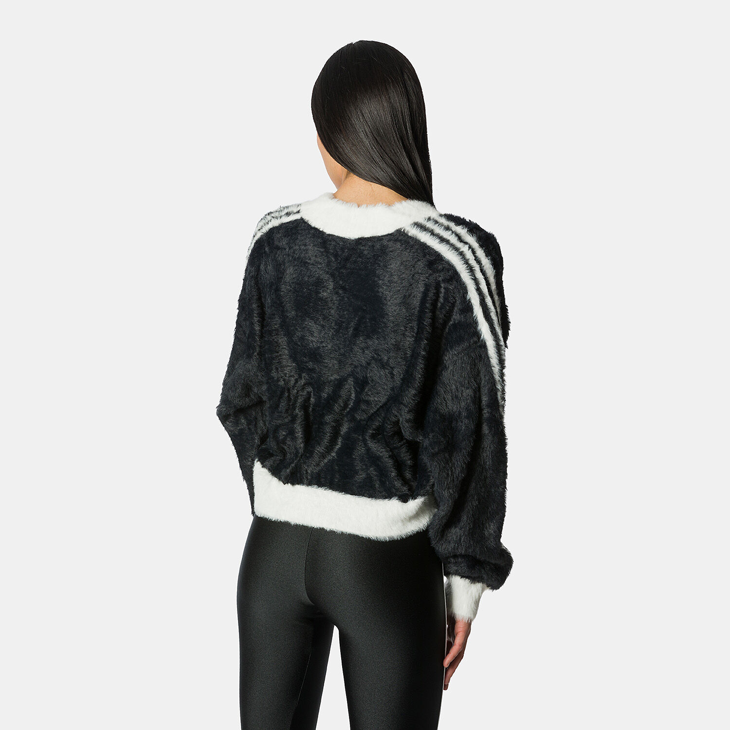 Adidas best sale fluffy cardigan