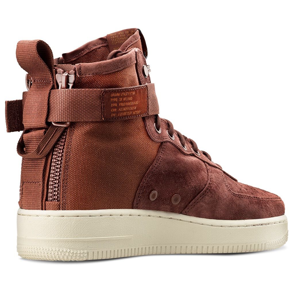 Nike sf air force 1 high brown cheap