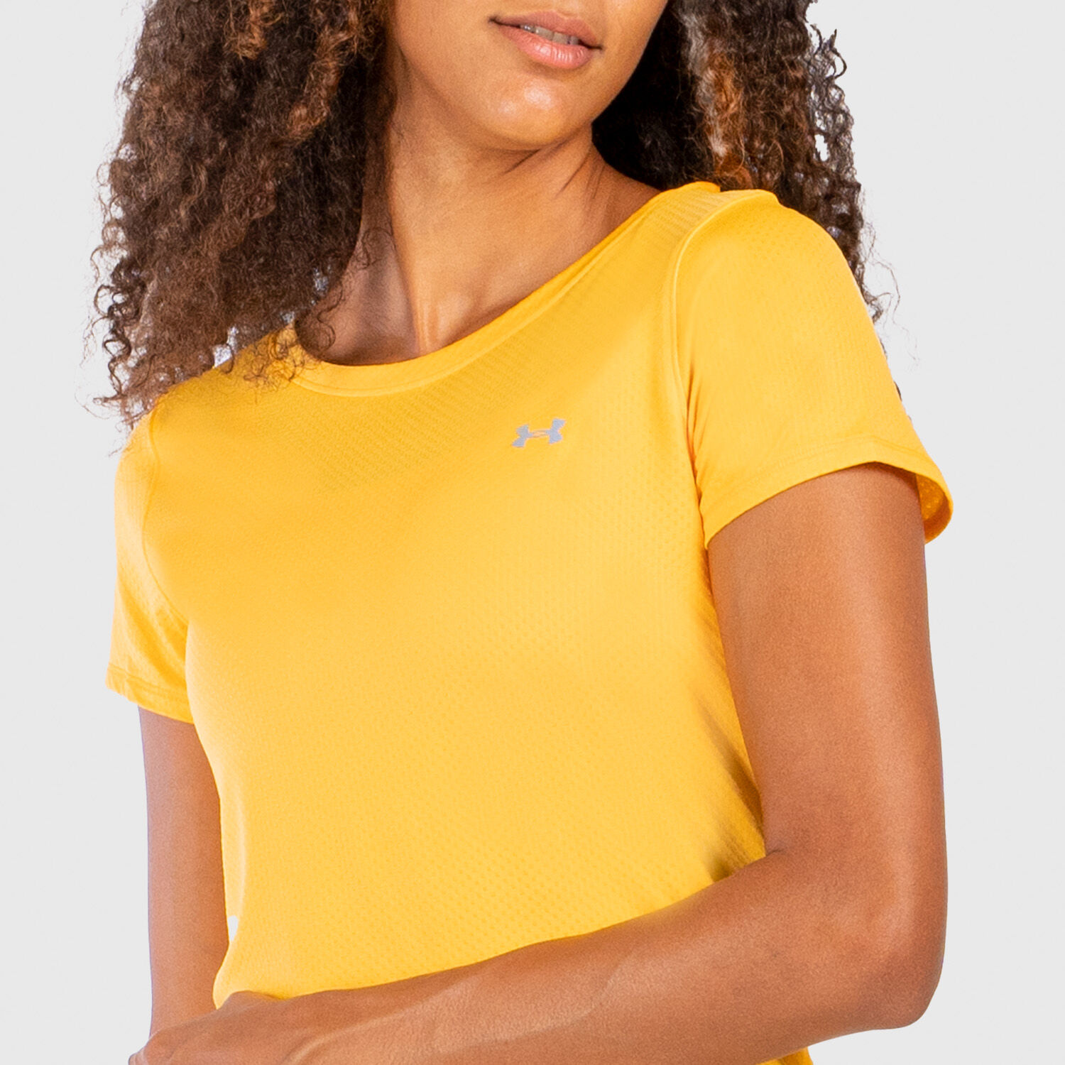 Under armour yellow shirt online