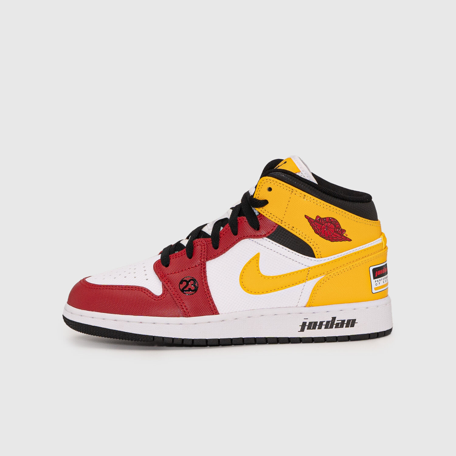 Jordan 1 outlet white yellow red