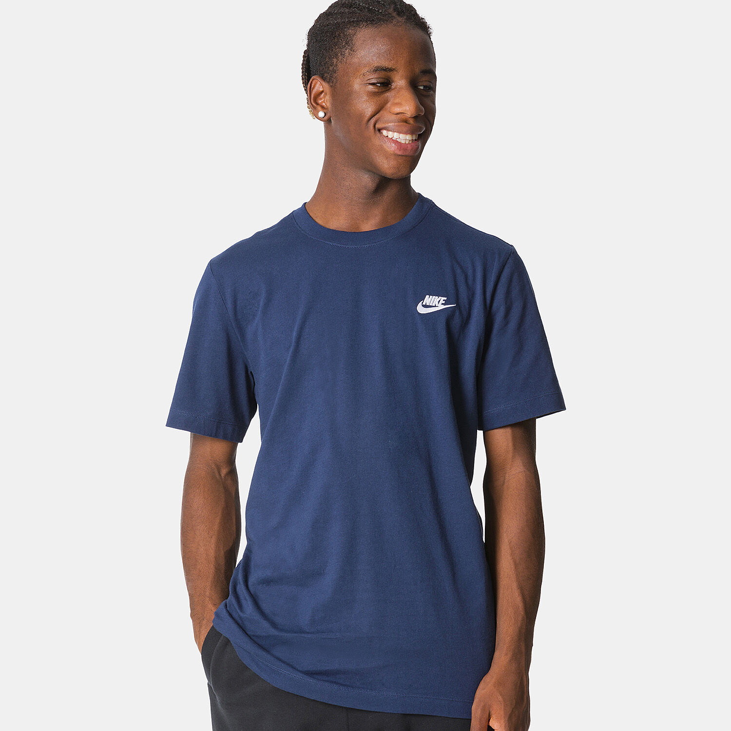 Dark blue nike shirt online