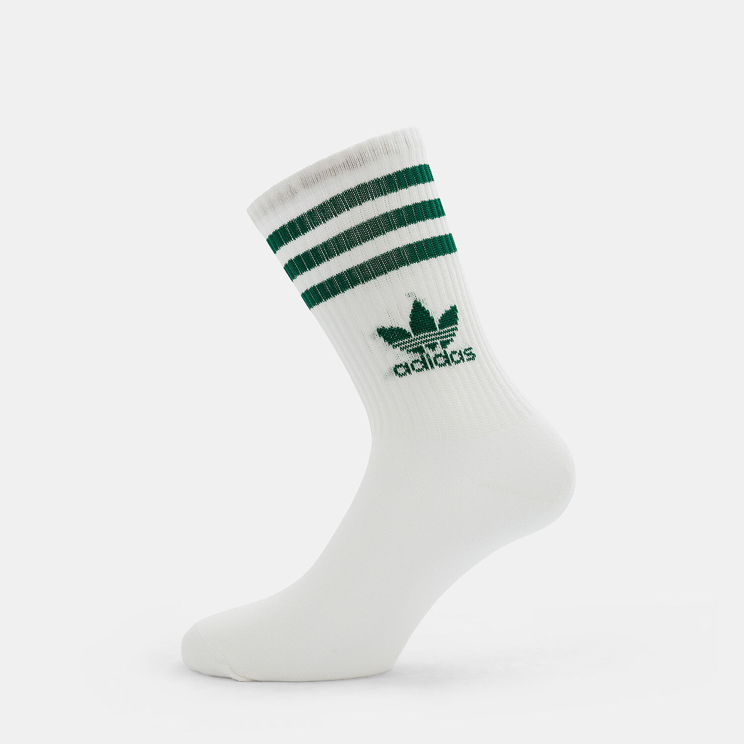 Black and green top adidas socks