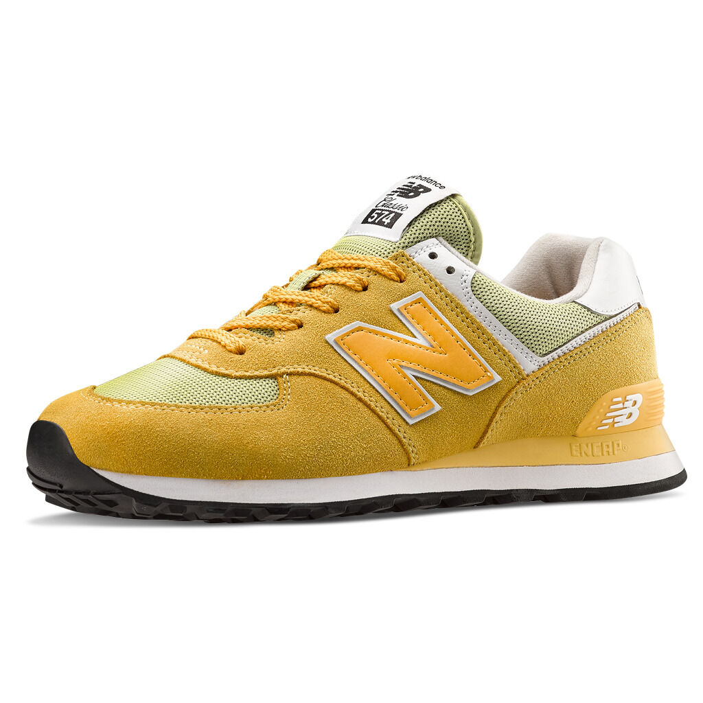 NEW BALANCE 574 yellow AW LAB