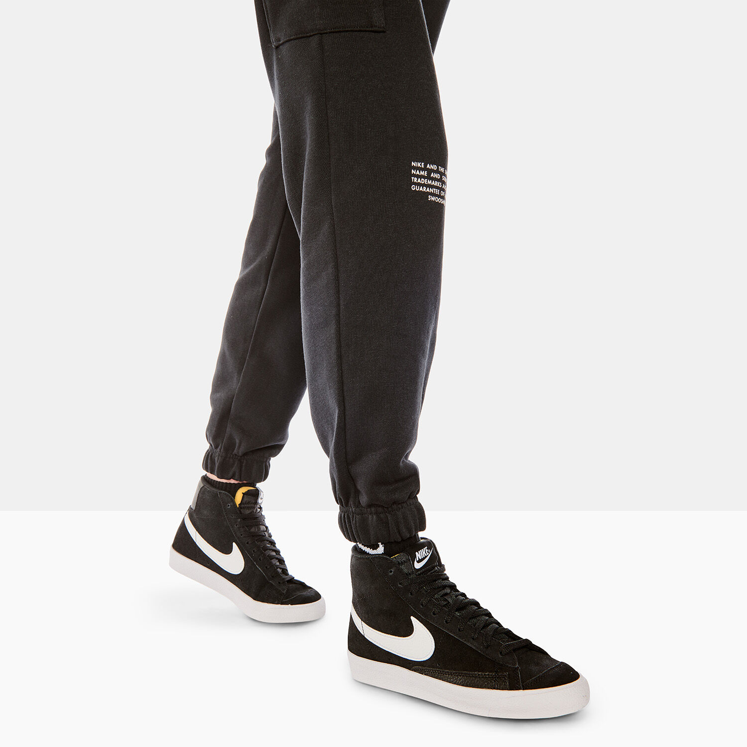 Nike sportswear swoosh on sale french terry pants