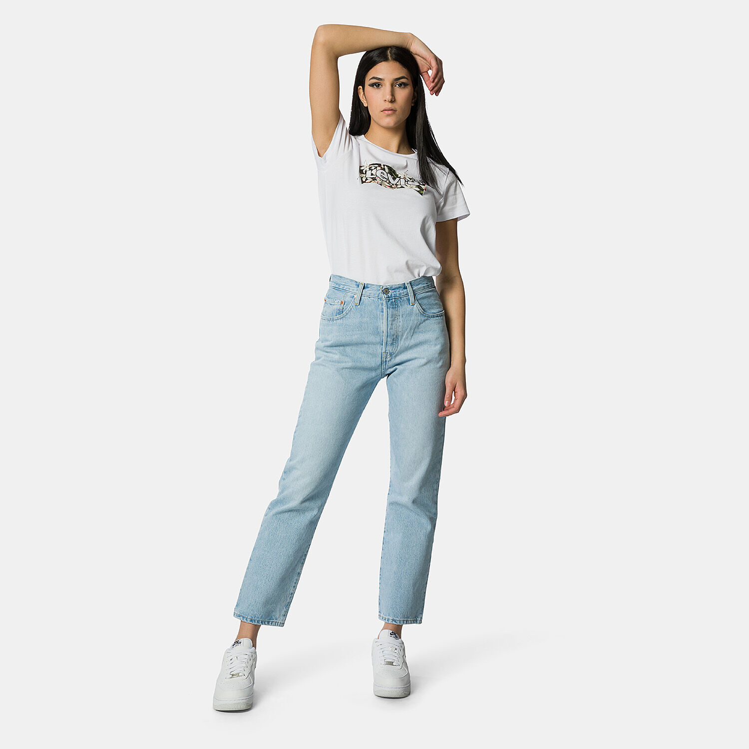 Levi s 501 Cropped Jeans dark blue AW LAB