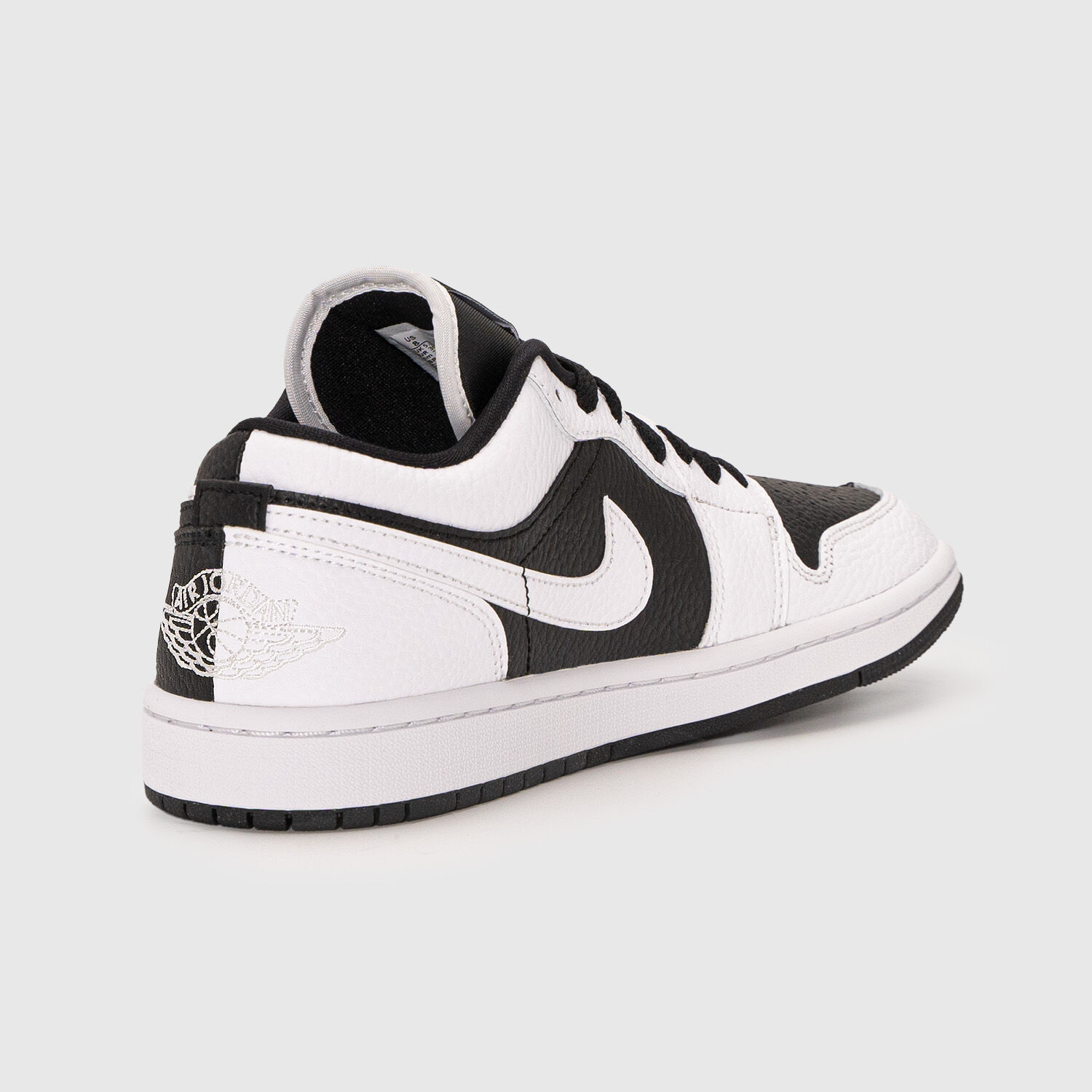 Air jordan 1 low blanco y negro deals