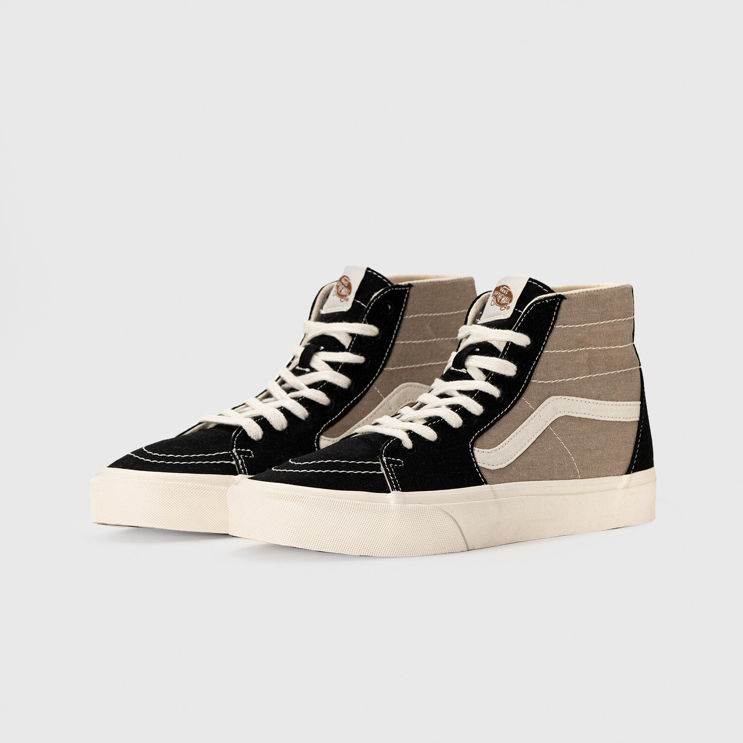 Vans Sk8 Hi Tapared grigie nere e bianche AW LAB