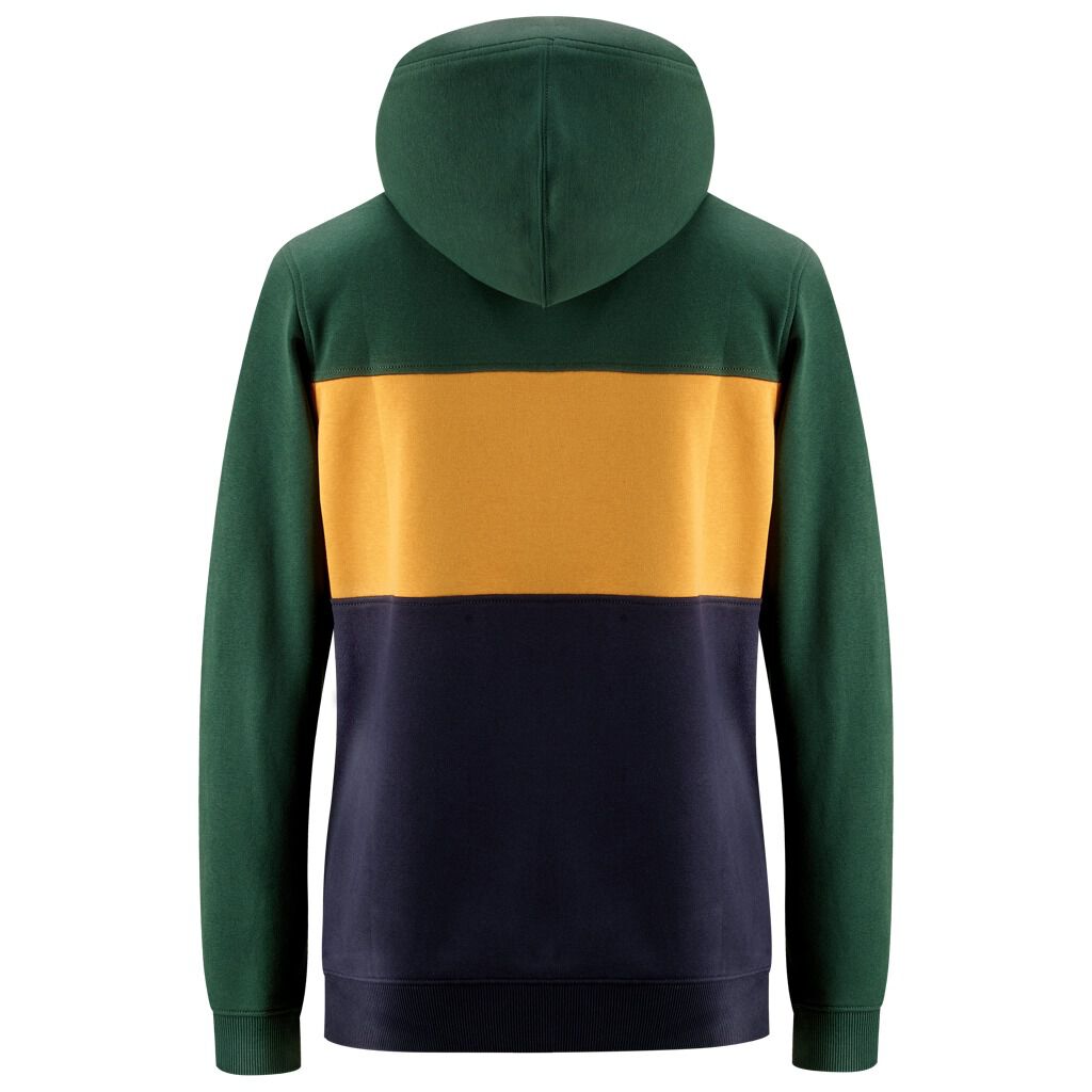 Napapijri Bogy Color Block Hoodie green yellow and blue AW LAB