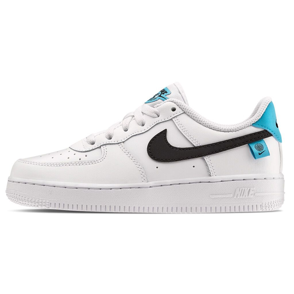 Nike air force 1 nere e azzurre 2025