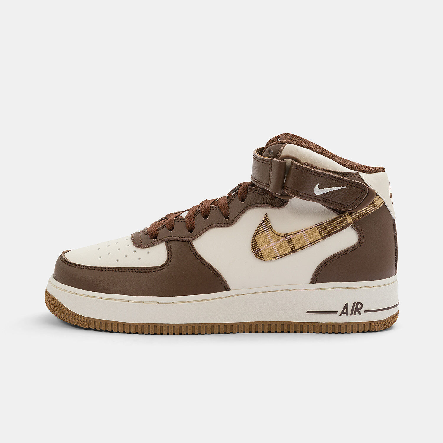 Nike Air Force 1 Mid 07 marroni e bianche AW LAB