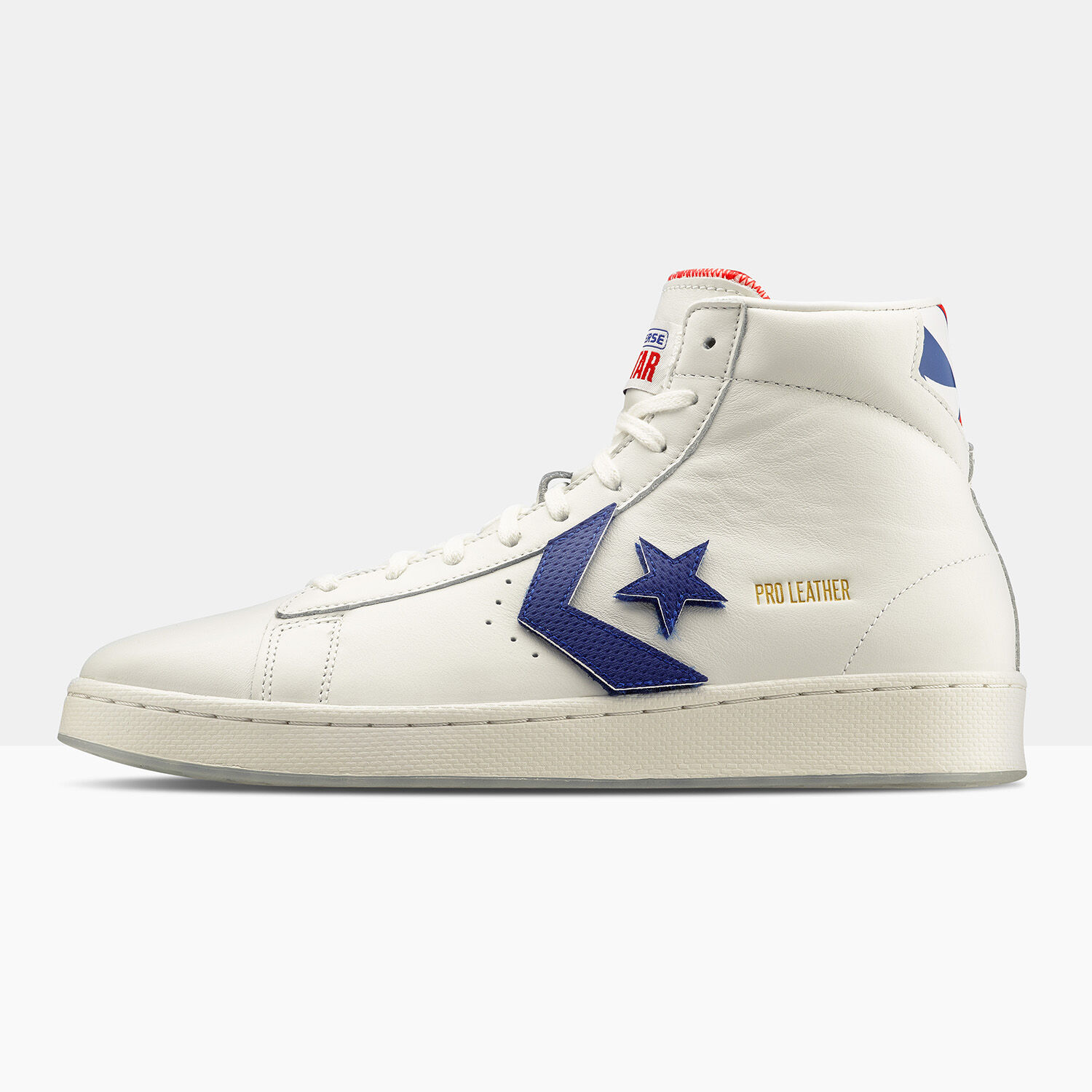 Converse pro store leather rosse