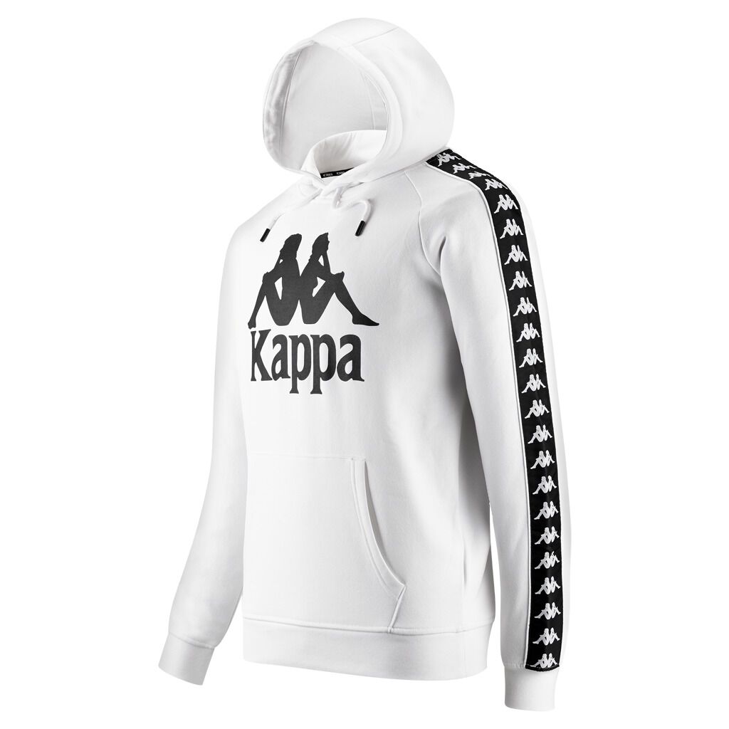 Felpa kappa 222 bianca sales