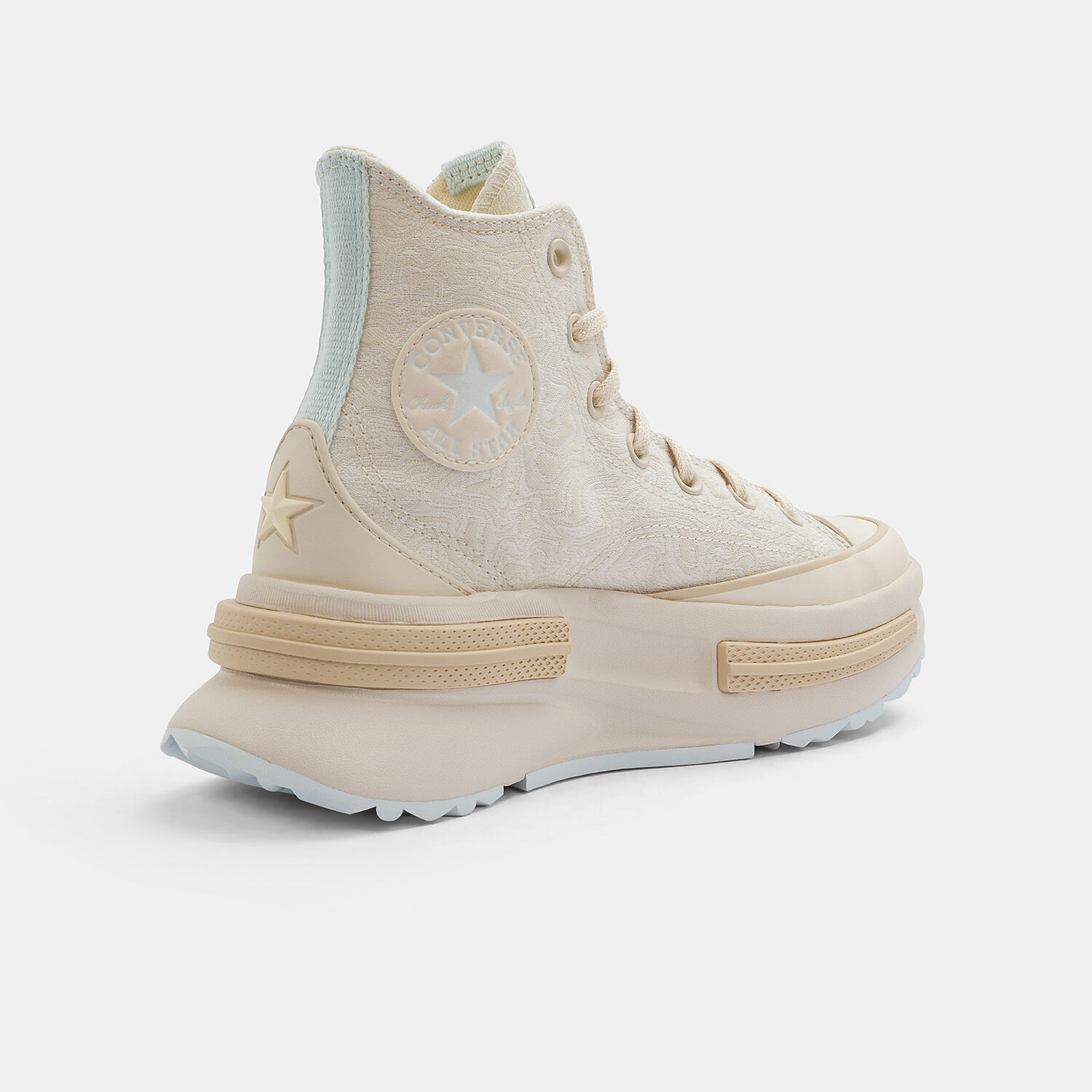 Converse platform verde top