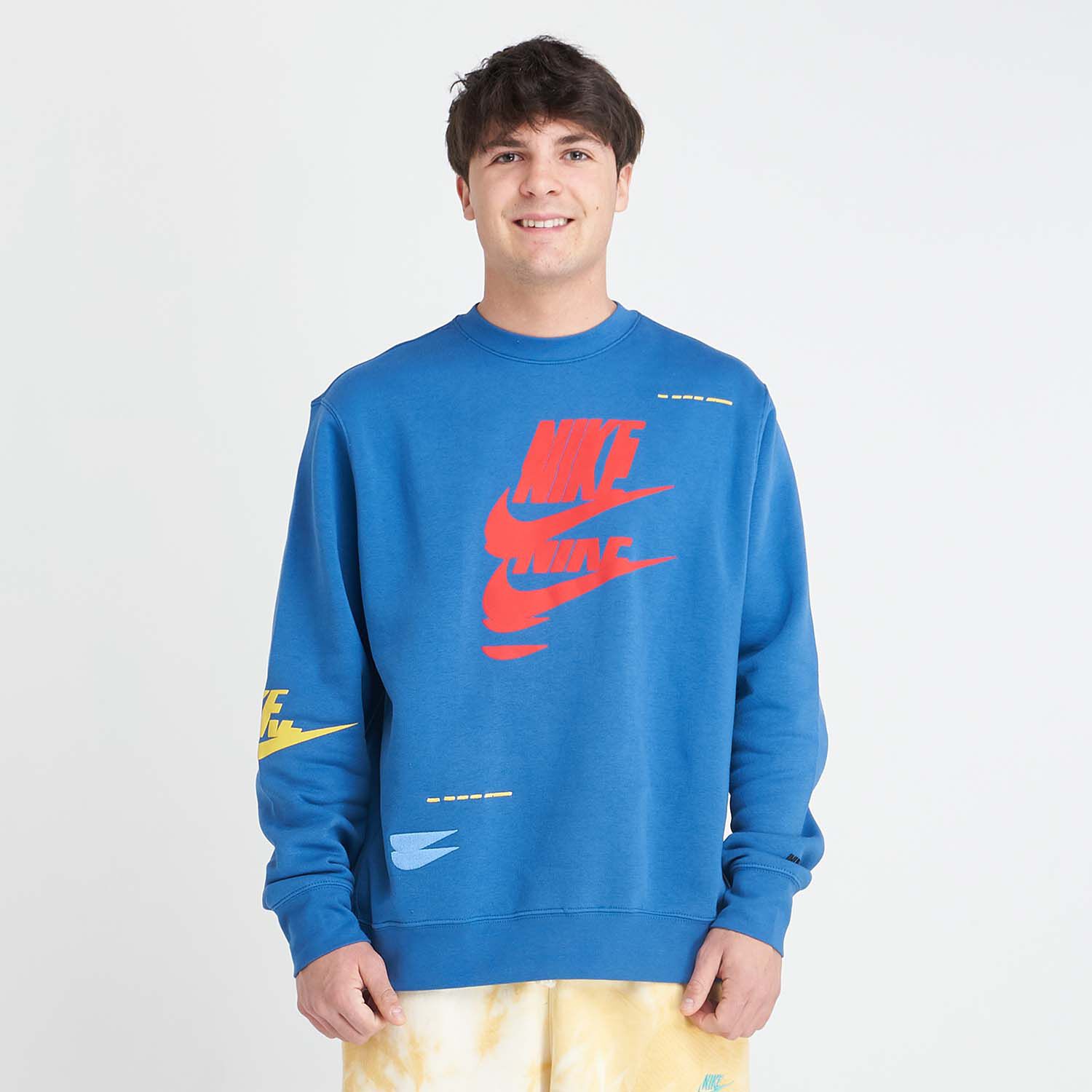 Nike sportswear clearance sweatshirt hydrogen blue