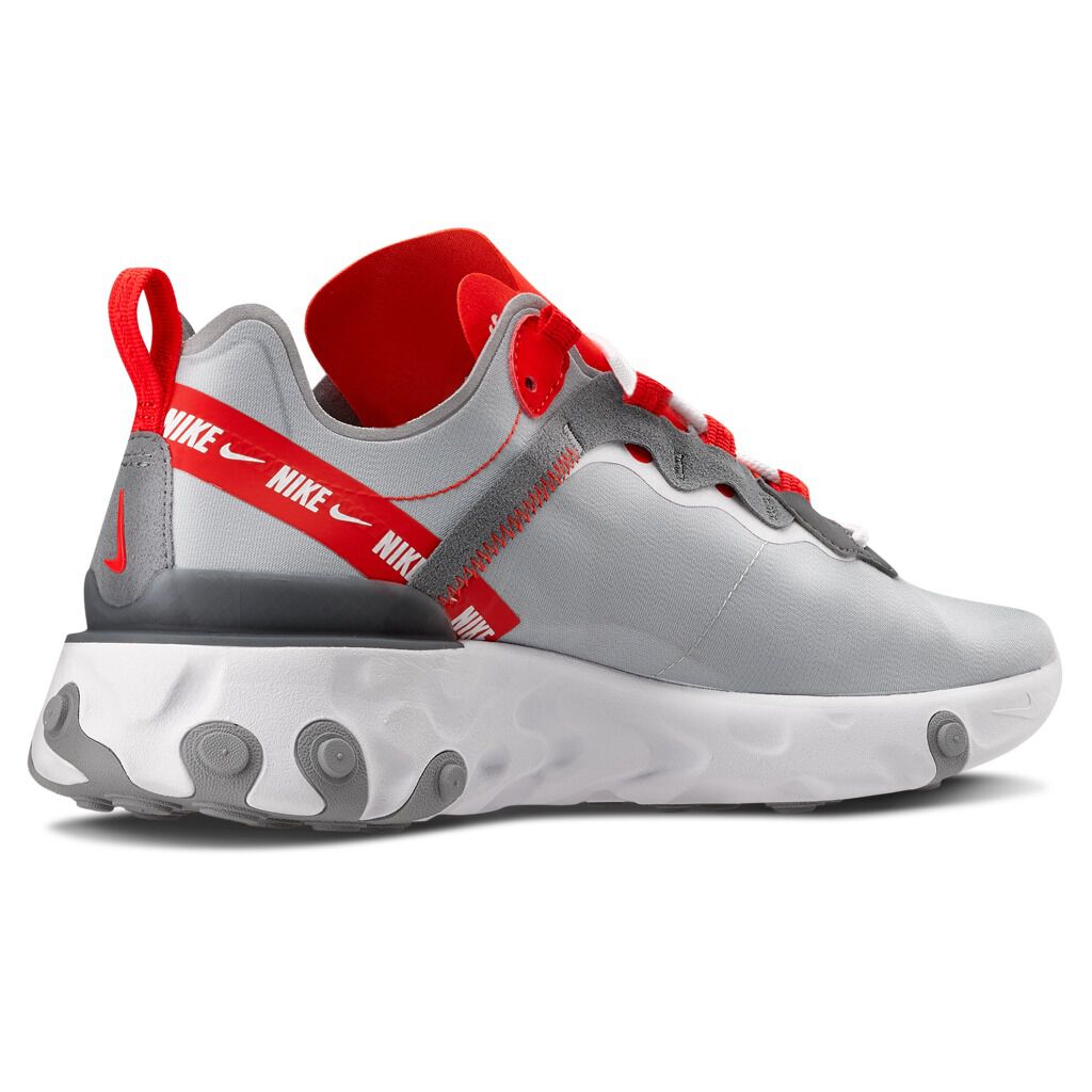 Nike react element 55 grey royal red store