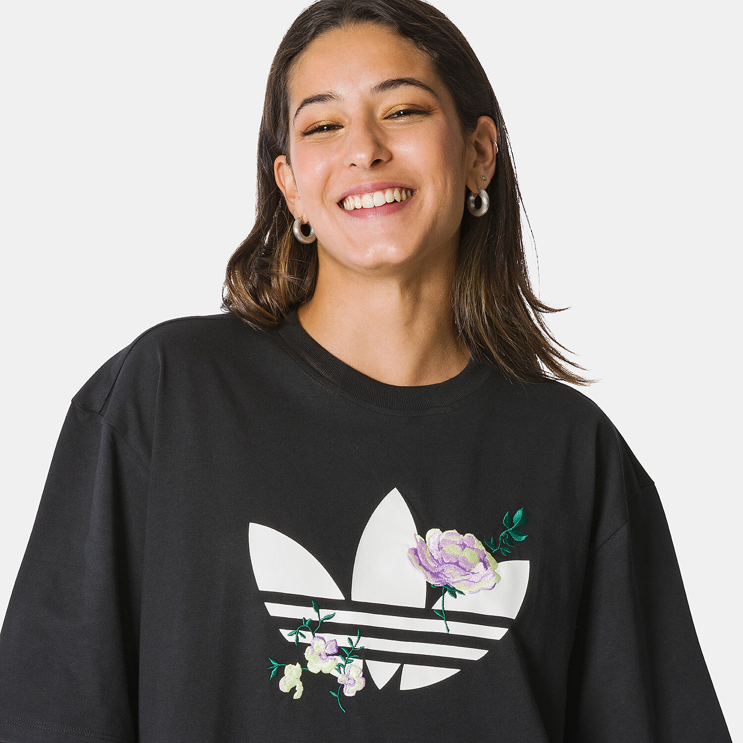 Adidas originals sales flower t shirt