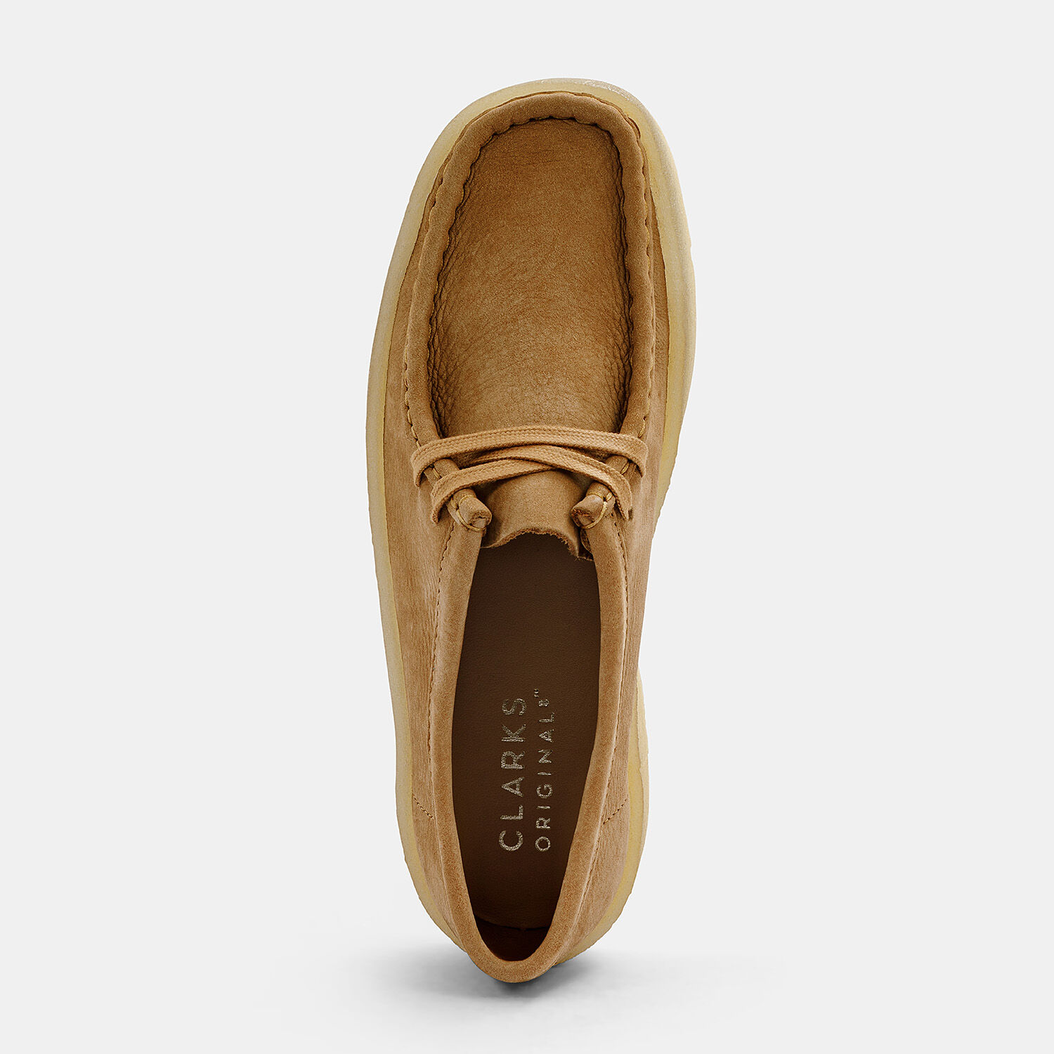 Clarks Wallabee Cup loafers beige AW LAB