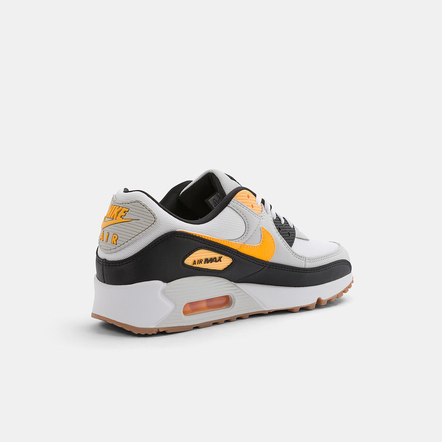 Nike Air Max 90 white, black and yellow | AW LAB