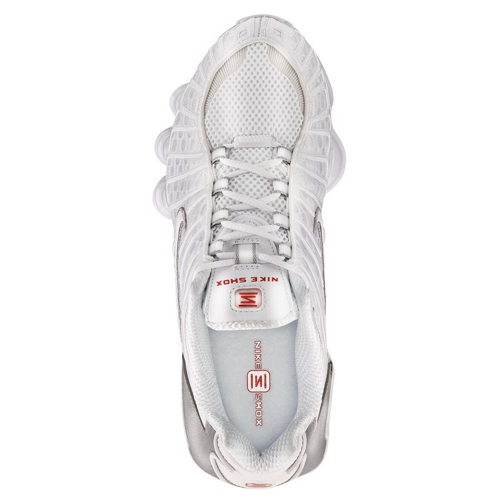 Shox top nike bianche