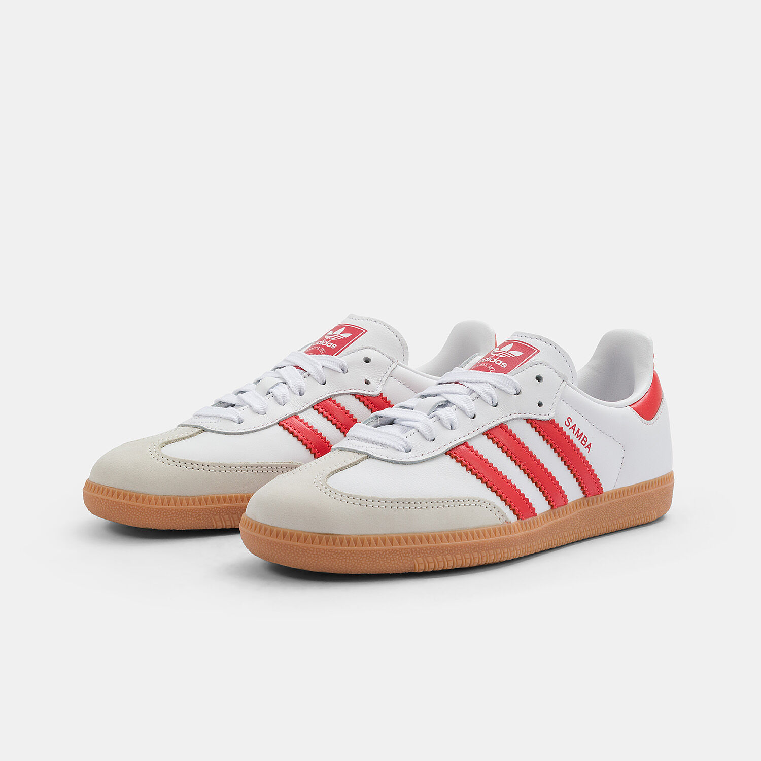 adidas Samba OG white and red AW LAB