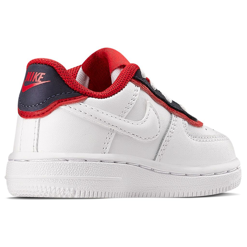 NIKE AIR FORCE 1 LV8 white and blue shoes AW LAB